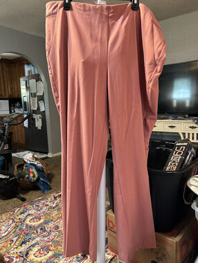 roz & ali Women's Size 20 Pink Dress Pants